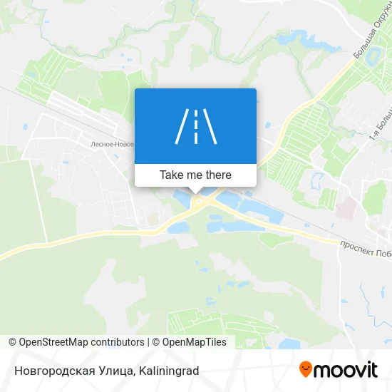 Новгородская Улица map