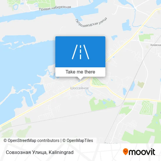 Совхозная Улица map