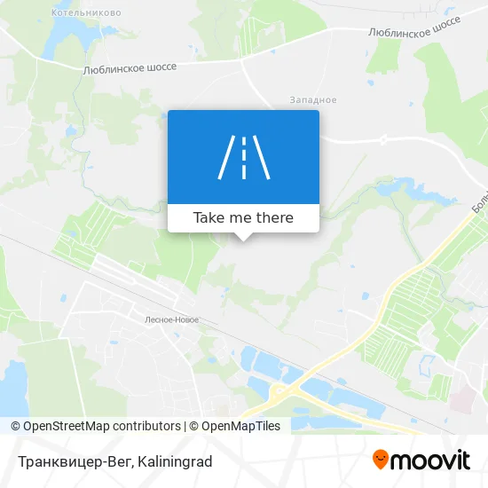 Транквицер-Вег map