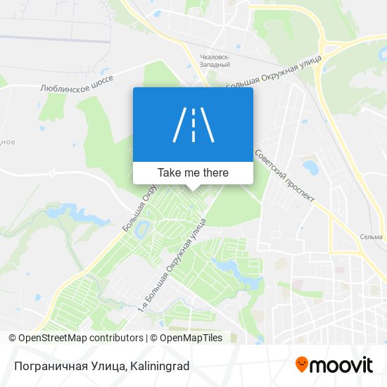 Пограничная Улица map