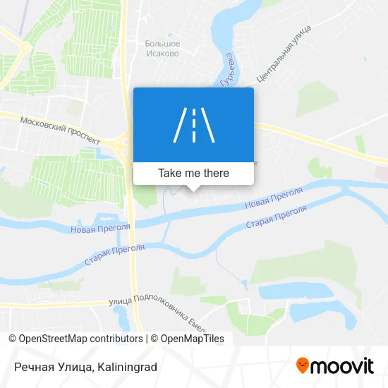 Речная Улица map