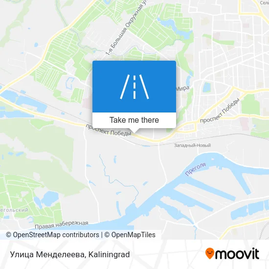 Улица Менделеева map