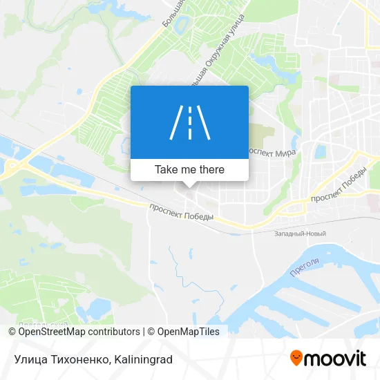 Улица Тихоненко map