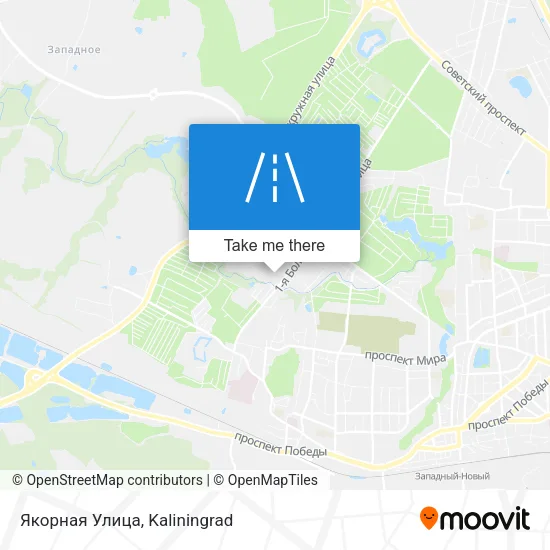 Якорная Улица map