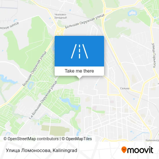 Улица Ломоносова map