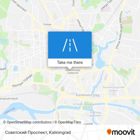 Советский Проспект map