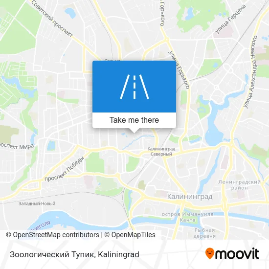 Зоологический Тупик map