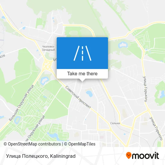 Улица Полецкого map