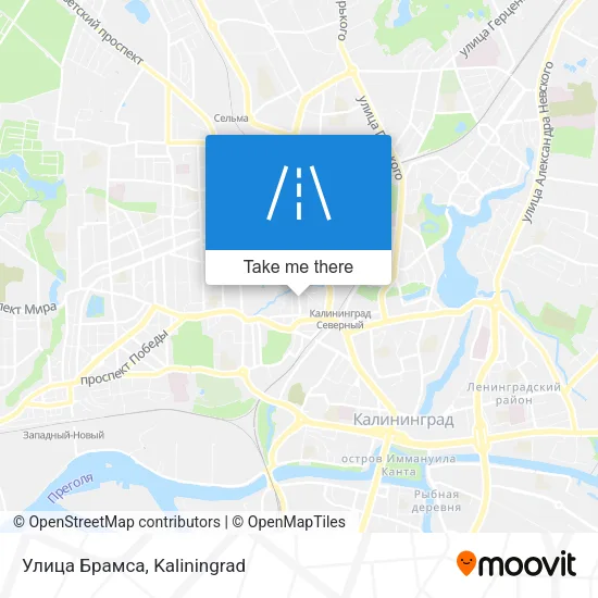 Улица Брамса map