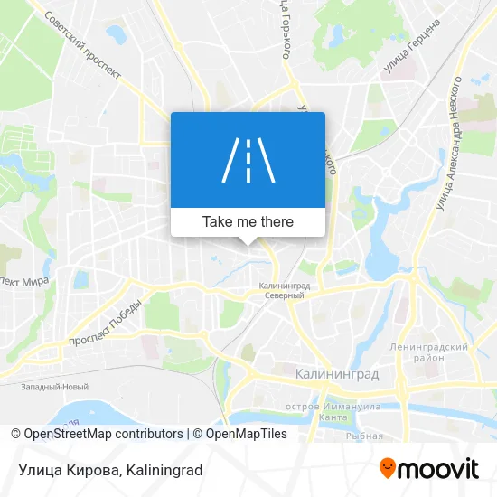 Улица Кирова map