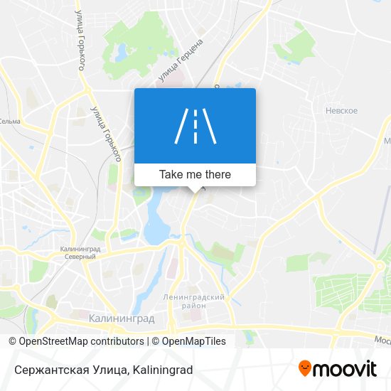Сержантская Улица map