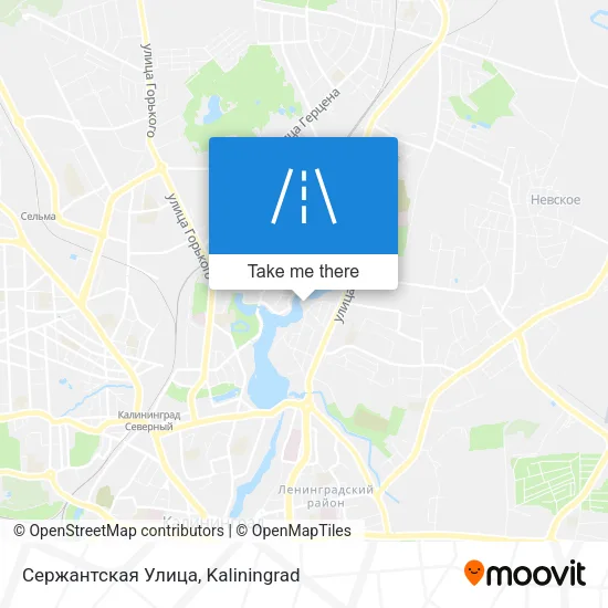 Сержантская Улица map