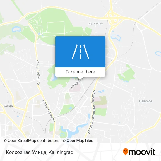 Колхозная Улица map