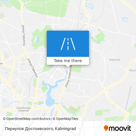 Переулок Достоевского map