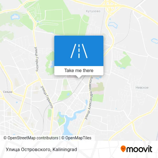 Улица Островского map