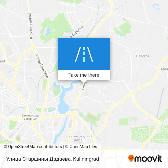 Улица Старшины Дадаева map