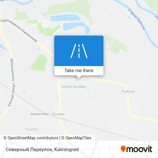 Северный Переулок map