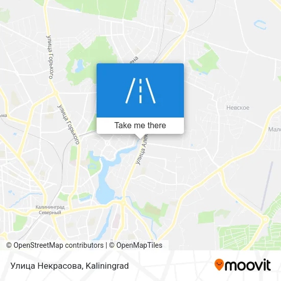 Улица Некрасова map