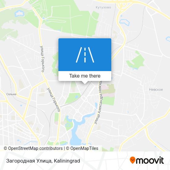 Загородная Улица map