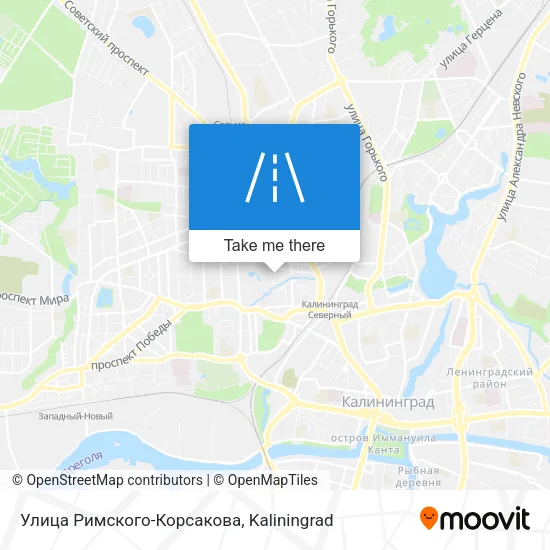 Улица Римского-Корсакова map