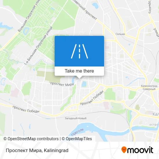Проспект Мира map