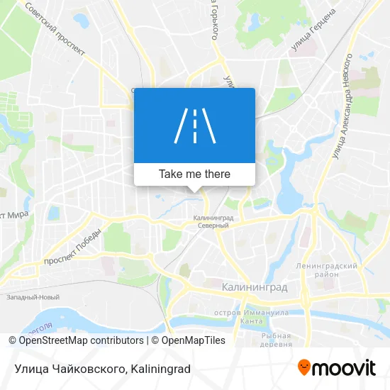 Улица Чайковского map
