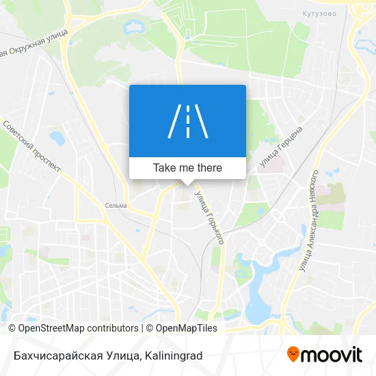 Бахчисарайская Улица map