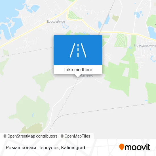 Ромашковый Переулок map