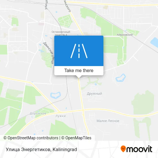 Улица Энергетиков map