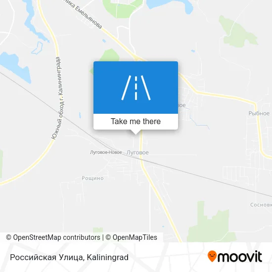 Российская Улица map