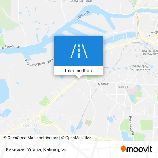 Камская Улица map