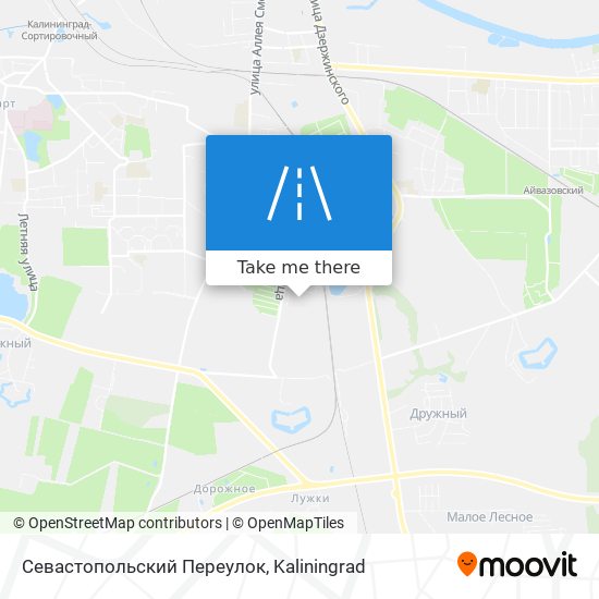 Севастопольский Переулок map