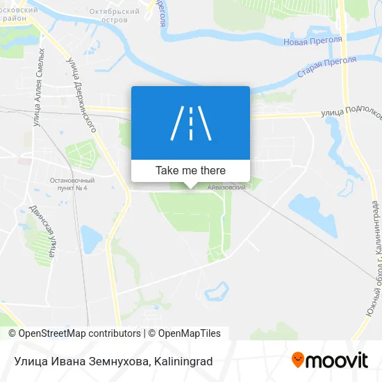 Улица Ивана Земнухова map