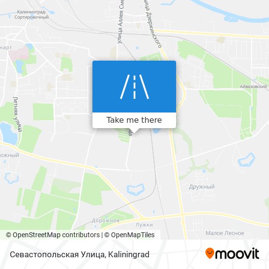 Севастопольская Улица map