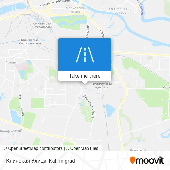 Клинская Улица map