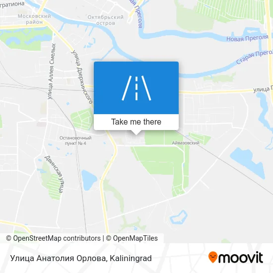 Улица Анатолия Орлова map