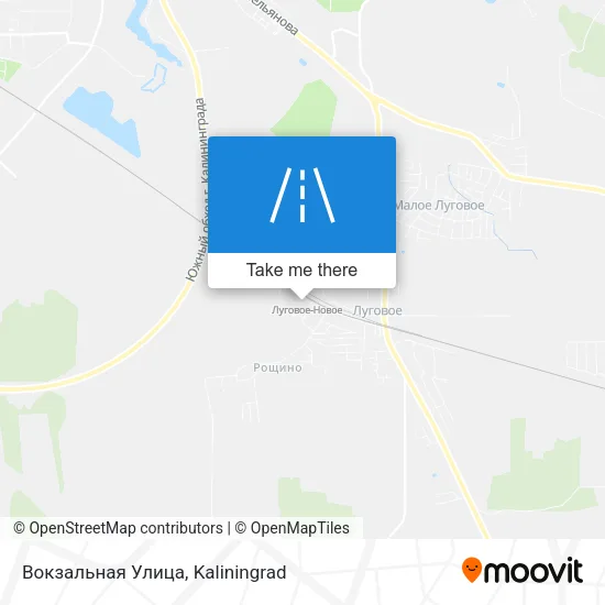 Вокзальная Улица map