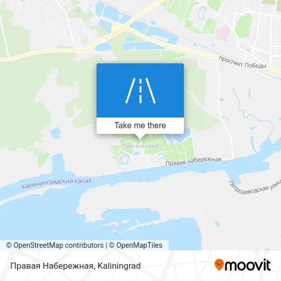 Правая Набережная map