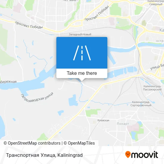 Транспортная Улица map