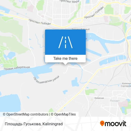 Площадь Гуськова map