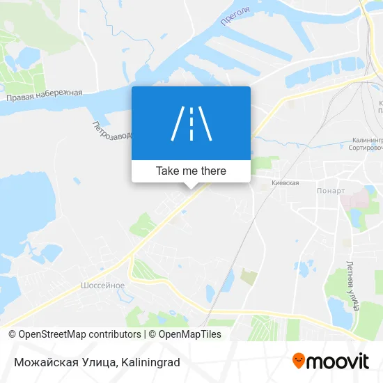 Можайская Улица map