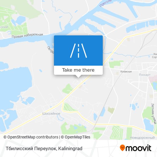 Тбилисский Переулок map