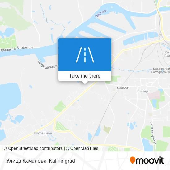 Улица Качалова map
