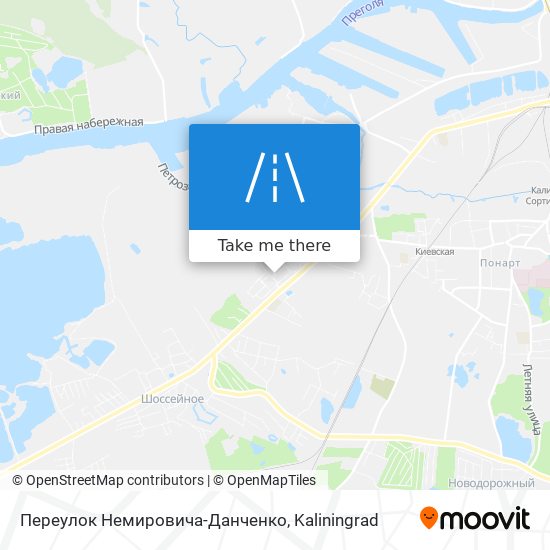 Переулок Немировича-Данченко map