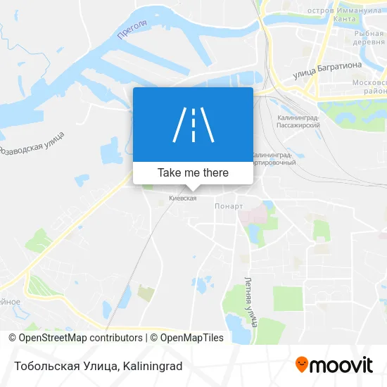 Тобольская Улица map