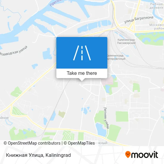 Книжная Улица map