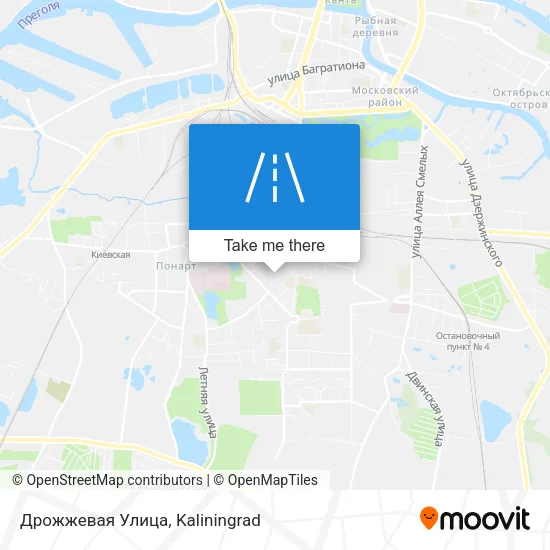 Дрожжевая Улица map