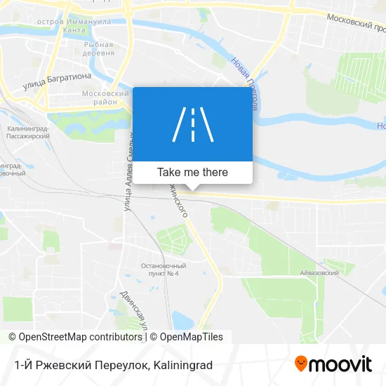 1-Й Ржевский Переулок map