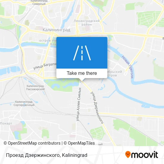 Проезд Дзержинского map