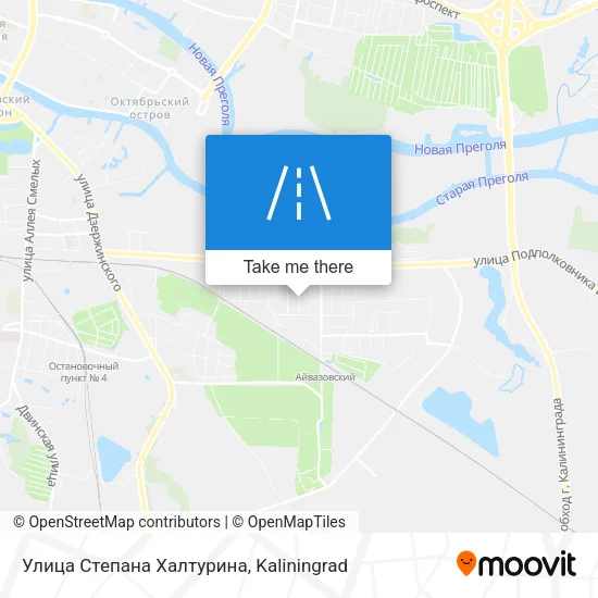 Улица Степана Халтурина map